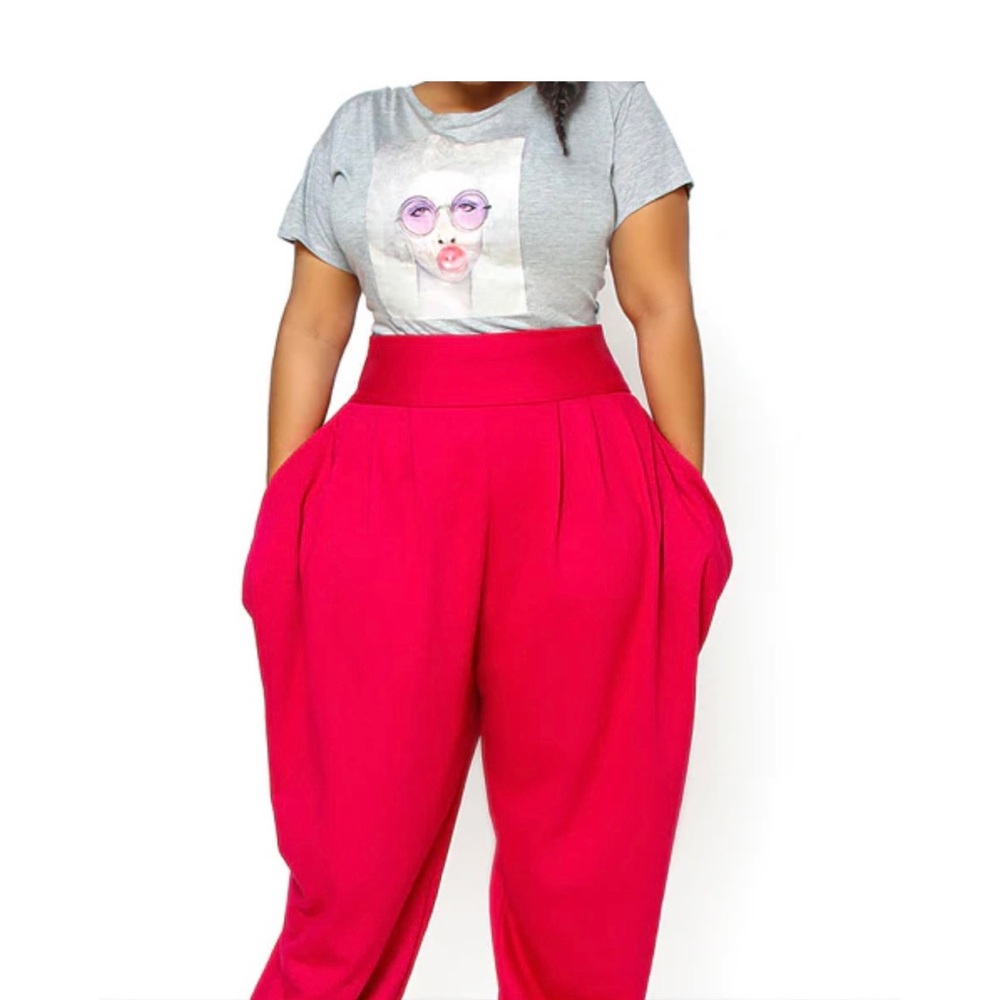 Black (not red) Jibri Slouch Pants